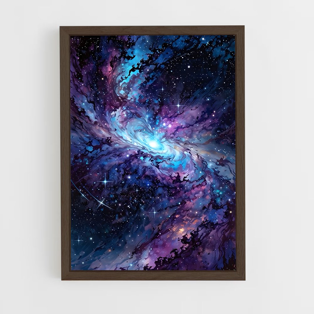 Poster splendide art cosmique – affiche Art spatial (vue 5)
